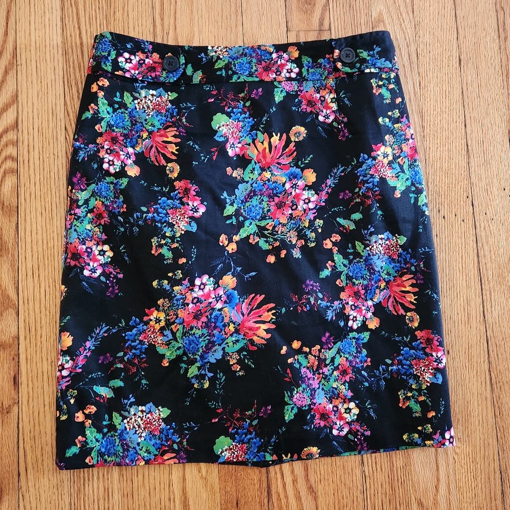 .Floral Print Skirt from LAUNDRY by Shelli Segal